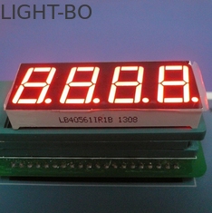 فائق أحمر 7-Segment led عرض لدرجة حرارة تحكم 4-digit 0,56 بوصة