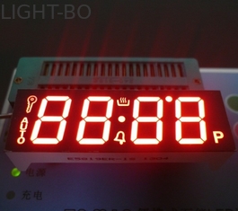 شاشة LED مخصصة مكونة من 4 أرقام 7 لمؤقت الفرن Cotrol اللون أحمر أخضر أزرق أبيض