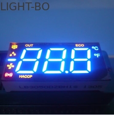متعدد الألوان 0.50lnch ثلاثية الرقم شاشة LED سبعة قطاعات لتسخين الأنود المشترك CC / CA وقت حياة طويل