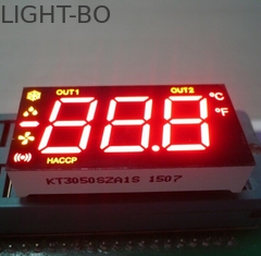 الترا الأحمر / الأصفر 7 الجزء LED عرض 0.5 بوصة الأنود المشترك للتحكم الثلاجة