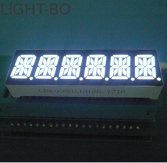 الشاشة LED ذات الستة أرقام المكونة من 14 شاشة 80-100mcd / Dice