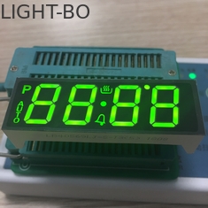 SMT PINS مخصص شاشة LED 7 الجزء 4 أرقام سوبر برايت الأخضر لوحدة تحكم الفرن