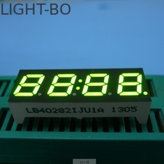 التحكم في درجة الحرارة 4 أرقام 7 الجزء شاشة LED 0.56 بوصة كثافة عالية ليمون