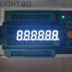 شاشة LED بيضاء مكونة من 6 أرقام 20mA 0.36 &quot;9.2mm 7 قطاعات