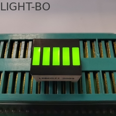 5 شريحة 574nm شريط إضاءة LED للكاثود المشترك لعرض البطارية
