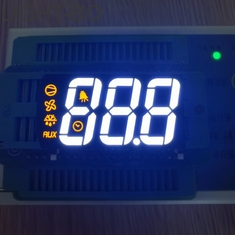 120mcd 0.67 بوصة شاشة LED ثلاثية الأرقام للوحة تحكم الثلاجة
