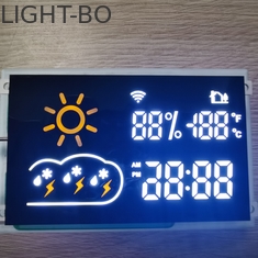 ROHS 80mcd شاشة LED مكونة من 7 أجزاء لوحدة التنبؤ بالطقس