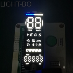 شاشة LED مخصصة متعددة الوظائف لون أبيض فائق السطوع للسكوتر الكهربائي