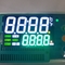 شاشة LED بارتفاع 18 ملم 7 أجزاء 80 ميجا واط خط مزدوج 4 أرقام للوحة العدادات