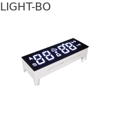 شاشة LED مكونة من 4 أرقام 0.38 بوصة بيضاء ذات سبعة شرائح لتصميم مخصص للتحكم في الفرن