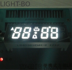 DIP / SMD دبوس شاشة LED مخصصة ، عرض الكاثود المشترك 7 بيور وايت