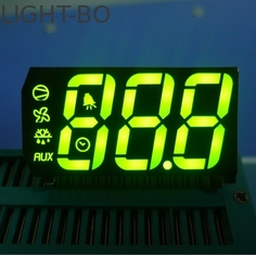 Green 3 Digit 0.67 &amp;quot;شاشة LED مخصصة 7 قطعة للتبريد