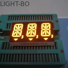 شاشة LED فائقة العرض 3 أرقام 14 بوصة من Super Amber للحصول على مؤشر رقمي