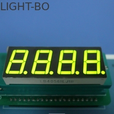 4 أرقام 7 الجزء شاشة LED ، الكاثود المشترك سبعة الجزء شاشة خضراء 0.56 بوصة