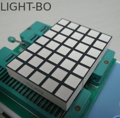 شاشة LED نقطية مربعة ، شاشة 5x7 نقطية LED
