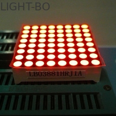 شاشة LED 8x8 Dot Matrix LED منخفضة استهلاك الطاقة للوحة عرض الفيديو