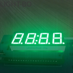 أخضر نقي LED على مدار الساعة عرض 4 أرقام 7 قطعة للموقت الصناعية
