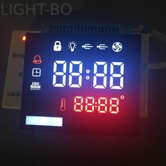 شاشة LED مخصصة باللون الأحمر الفائق ، شاشة LED ذات 8 أرقام 7 قطاعات للتحكم في توقيت الفرن