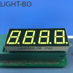 شاشة LED ذات أربعة أرقام من 7 أجزاء ، مجموعة سهلة الاستخدام ، ذات محرك صغير عالي الكفاءة