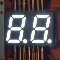 شاشة LED SMD ذات سبعة شرائح مشتركة أنود 80mW 2 أرقام