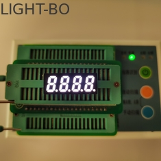100000 ساعة 635 نانومتر 4 أرقام 8 مم 0.32 بوصة شاشة LED ذات سبعة قطاعات