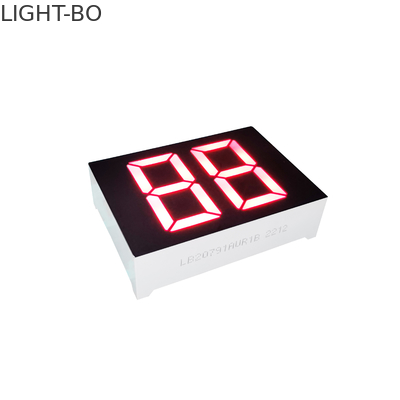 سعر جيد شاشة LED فائقة السطوع باللون الأحمر ثنائي الأرقام مكونة من 7 قطع مقاس 0.79 بوصة أنود مشترك لسخان المياه الانترنت