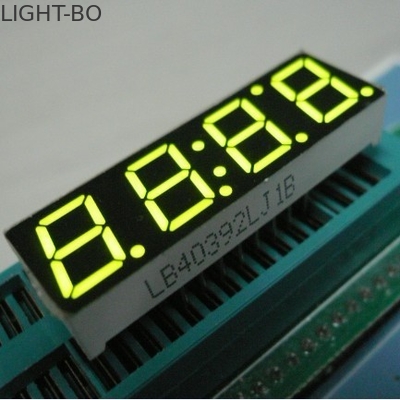 سعر جيد أحمر أصفر 4 أرقام 7 الجزء شاشة LED لساعة الموقت 500mm الانترنت