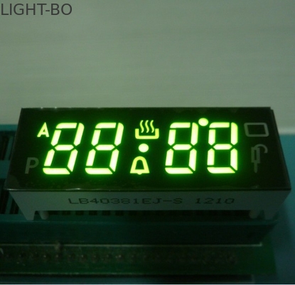 سعر جيد شاشة LED سوداء للوجه الرقمي ، شاشة 7 أرقام 4 أرقام مع درجة حرارة تشغيل 120C الانترنت