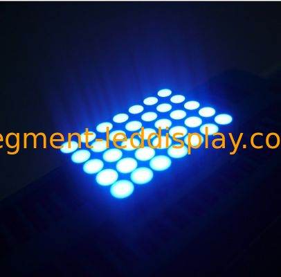 سعر جيد مشرق الأزرق 5 × 7 نقطة مصفوفة أدى عرض زاوية مشاهدة واسعة لشاشة الإعلان في الأماكن المغلقة والهواء الطلق الانترنت