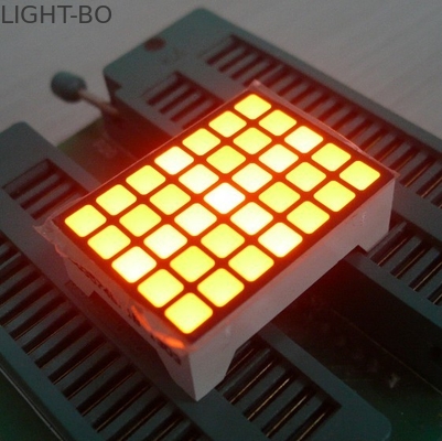 سعر جيد الصفراء 14 دبابيس ساحة LED مصفوفة شاشة، الصمام 5x7 مصفوفة مقاوم للماء الانترنت