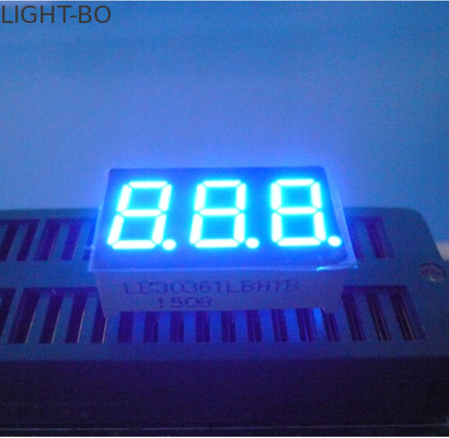 سعر جيد شاشة LED رقمية مقاس 0.36 بوصة ، شاشة LED زرقاء من 7 قطاعات 80mcd - 100mcd الانترنت