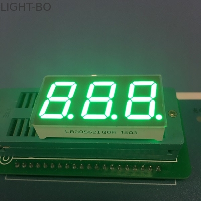 سعر جيد شاشة LED خضراء مكونة من 3 أرقام من سبعة قطاعات 0.56 بوصة للوحة العدادات الانترنت