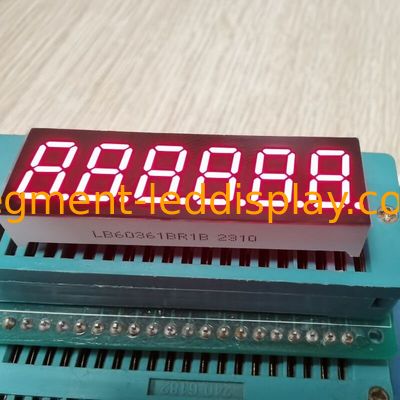 سعر جيد شاشة LED ذات 6 أرقام 0.36 بوصة ذات 7 أقسام خضراء نقية ، تستخدم على نطاق واسع لوحة الأجهزة الانترنت