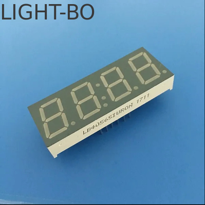 سعر جيد شاشة LED الحمراء 4 أرقام 7 قطعة كاثود مشترك لمعدات الجري اللياقة البدنية الانترنت