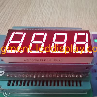 سعر جيد 4 أرقام 14.2 ملم ضوء عالية حمراء 7 قطعة عرض LED عادي الأندود لمراقبة درجة الحرارة الانترنت