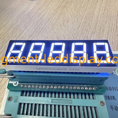 سعر جيد ضوء عالي الأحمر 0.56 بوصة 5 أرقام 7 قطعة عرض LED عادي للأنودية لتحكم العملية الانترنت