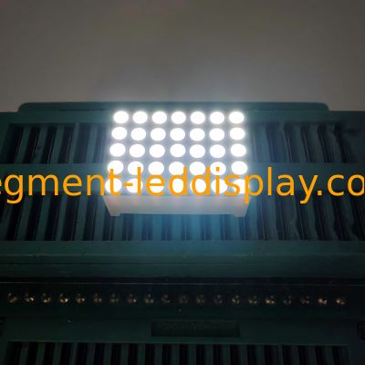 سعر جيد 0.7 بوصة 5 × 7 نقطة مصفوفة Ultra White LED Display لمؤشر رقم الطابق المصعد الانترنت