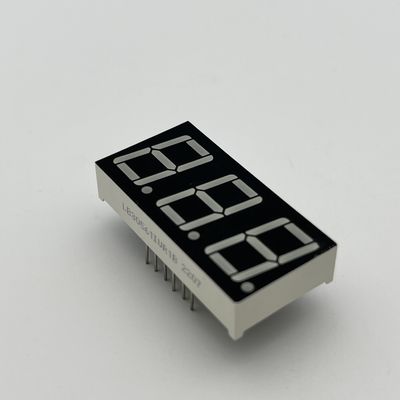 سعر جيد كاثود شائع Ultra Bright Red Surface LED Display 7 Segment 3 digit 14.2mm لمراقب درجة الحرارة الانترنت