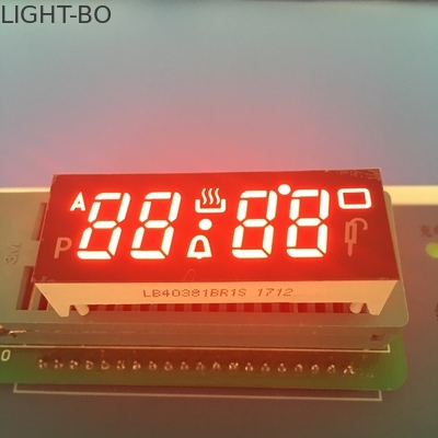 سعر جيد سوبر الأحمر مخصص LED عرض الأنود المشترك 4 أرقام 7 الجزء DIP دبوس نوع الانترنت