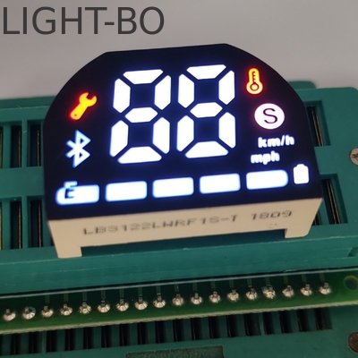 سعر جيد عرض LED مخصص من 7 أقسام للدراجة الكهربائية الانترنت