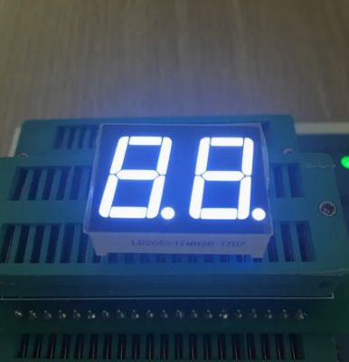 سعر جيد شاشة LED بيضاء فائقة السطوع 0.56 بوصة ذات رقمين بـ 7 مقاطع، كاثود مشترك للوحة المعدات الانترنت