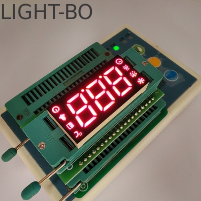 سعر جيد الشاشة الحمراء ذات الكاثود المشترك ذات 3 أرقام ذات 7 أجزاء LED لمراقب الثلاجة الانترنت