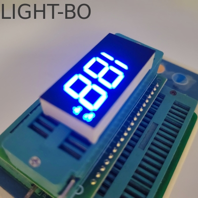 سعر جيد شاشة LED مخصصة زرقاء ذات 3 أرقام و 7 مقاطع للتحكم في المجمد الانترنت