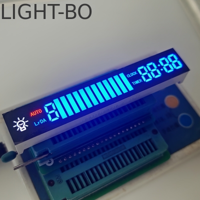 سعر جيد شاشة LED ذات 7 شرائح ذات لون أزرق/أبيض/أحمر مشرق مخصص لمغطس المطبخ الانترنت