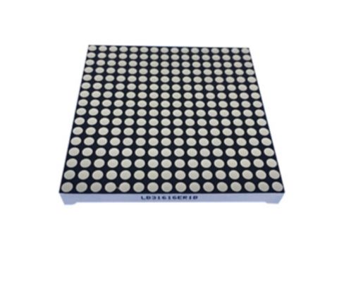 سعر جيد شاشة عرض LED مصفوفة نقطية حمراء فائقة السطوع 3 مم 16 × 16 صف كاثود عمود أنود الانترنت