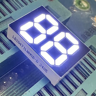 سعر جيد Ultra Bright White 12mm (0.47-Inch) 2-Digit 7-Segment Common Cathode LED Display for Water Heater Temperature Control الانترنت