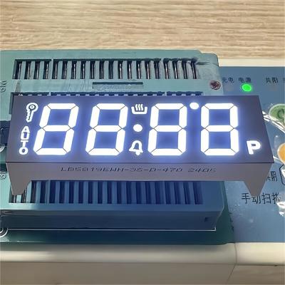 سعر جيد Ultra White LED Display 7 Segment 4 Digit Common Cathode for Oven 58.2*19mm الانترنت