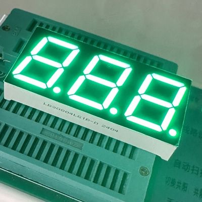 سعر جيد Low Current Pure Green 20.32mm (0.8-Inch) 3-Digit 7-Segment Common Cathode LED Display for Temperature Controllers الانترنت
