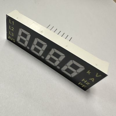 سعر جيد Customized Ultra White/Red 4 Digit 7 Segment LED Display module common anode for electrical meter panel الانترنت