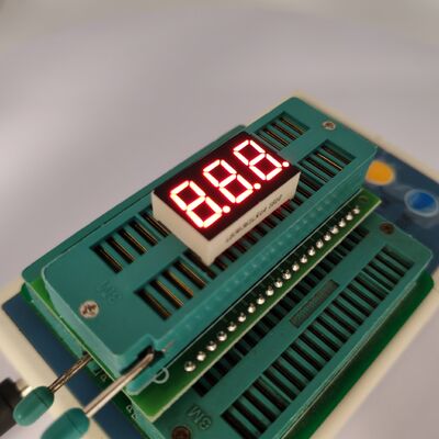 سعر جيد شاشة LED بـ 3 أرقام و 7 مقاطع مقاس 0.36 بوصة باللون الأحمر لمؤشر درجة الحرارة/الرطوبة الانترنت